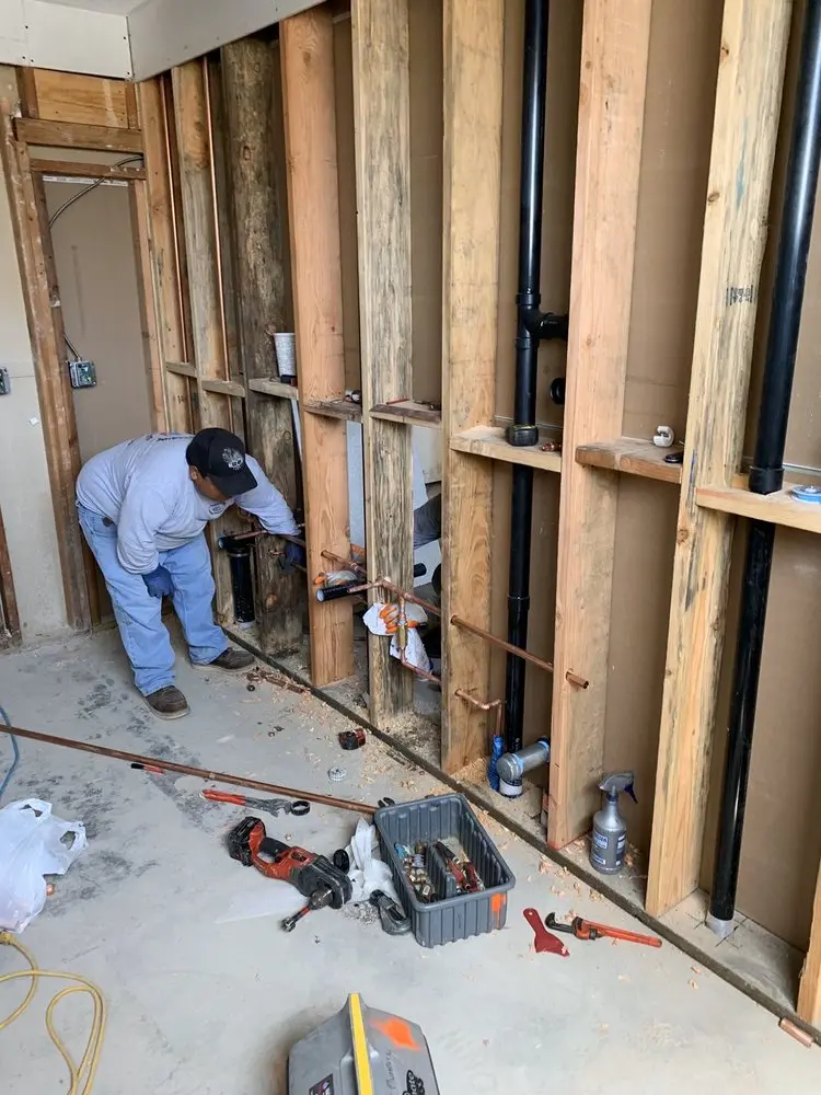 Commercial rough-in plumbing for Gas Line Repair in Lockhill Estates